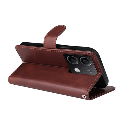 For Xiaomi Redmi Note 13 Pro 5G / Poco X6 5G Case with Strap Leather Phone Cover Wallet Stand