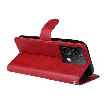For Xiaomi Redmi Note 13 Pro 5G / Poco X6 5G Case with Strap Leather Phone Cover Wallet Stand