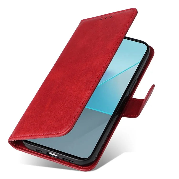 For Xiaomi Redmi Note 13 Pro 5G / Poco X6 5G Case with Strap Leather Phone Cover Wallet Stand