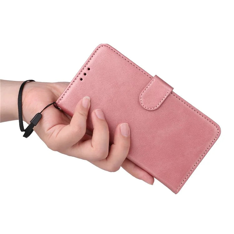 For Xiaomi Redmi Note 13 Pro 5G / Poco X6 5G Case with Strap Leather Phone Cover Wallet Stand