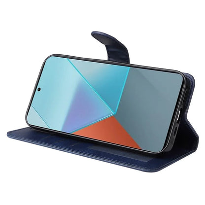 For Xiaomi Redmi Note 13 Pro 5G / Poco X6 5G Case with Strap Leather Phone Cover Wallet Stand