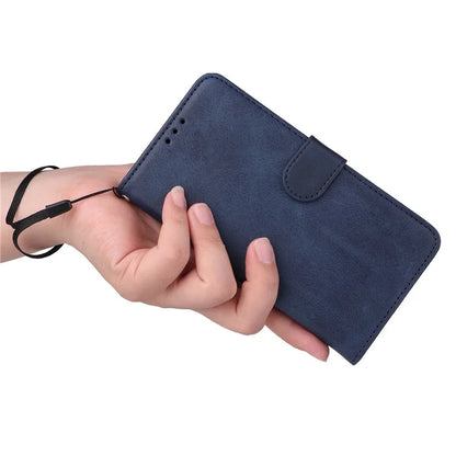 For Xiaomi Redmi Note 13 Pro 5G / Poco X6 5G Case with Strap Leather Phone Cover Wallet Stand