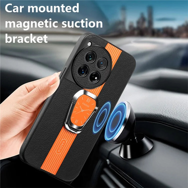 KADEM Kickstand Shell for OnePlus 12 5G , Cell Phone Cases Electroplating Back Cover