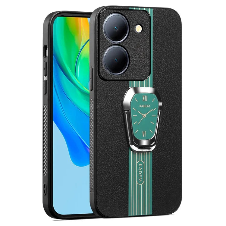 KADEM Kickstand Shell for vivo Y100i 5G Electroplating Cell Phone Back Case