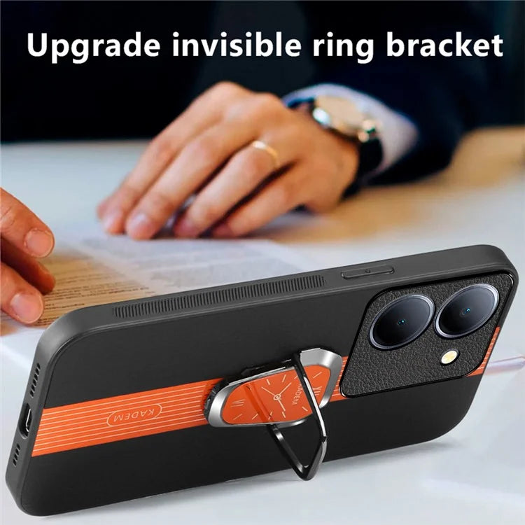 KADEM Kickstand Shell for vivo Y100i 5G Electroplating Cell Phone Back Case