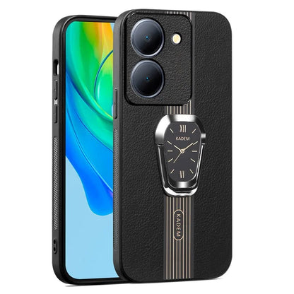 KADEM Kickstand Shell for vivo Y100i 5G Electroplating Cell Phone Back Case