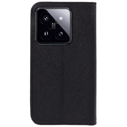 For Xiaomi 14 Pro Cell Phone Case Wallet Support Stand Magnetic Auto Closing Shockproof Cover
