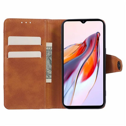 For Xiaomi 14 Pro Magnetic Case Splicing PU Leather+TPU Smart Phone Wallet Cover