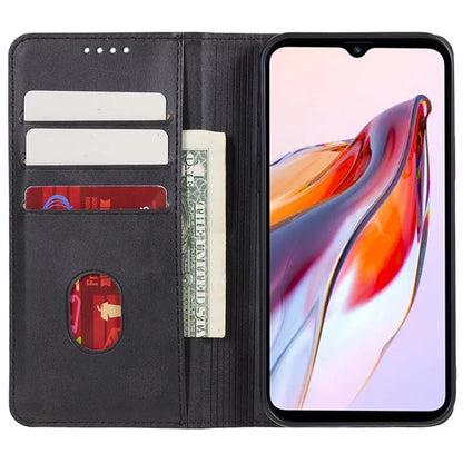 For Xiaomi 14 Pro Case Leather Calf Texture Phone Guard Cover with Super Magnet Closure