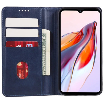For Xiaomi 14 Pro Case Leather Calf Texture Phone Guard Cover with Super Magnet Closure
