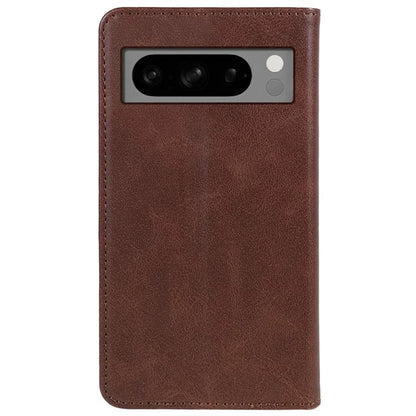 PU Leather Case for Google Pixel 8 Pro Shell Magnetic Calf Texture Phone Wallet Cover