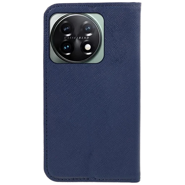 For OnePlus 11 5G Cell Phone Case Support Stand Magnetic Closing PU Leather Shockproof Shell