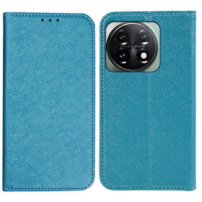 For OnePlus 11 5G Cell Phone Case Support Stand Magnetic Closing PU Leather Shockproof Shell