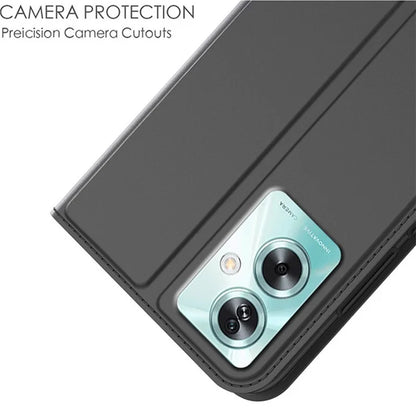 For Oppo A2 5G Stand Case Card Holder PU Leather Phone Cover