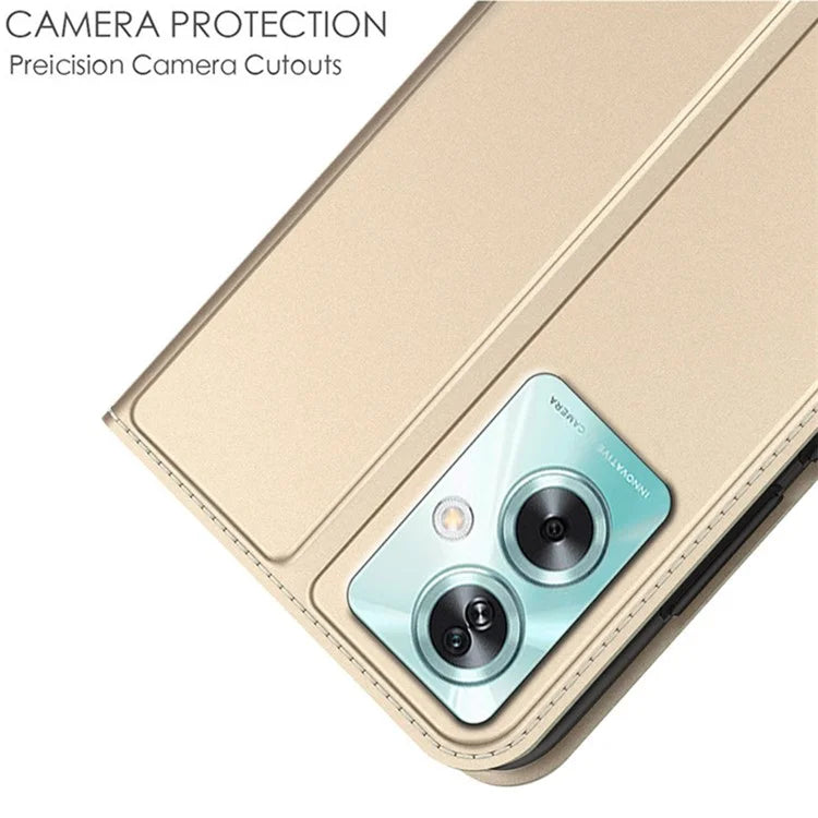 For Oppo A2 5G Stand Case Card Holder PU Leather Phone Cover