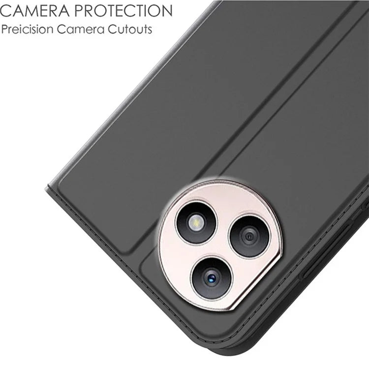 For Honor X50i+ 5G Card Holder PU Leather Case Anti-Scratch Phone Shell
