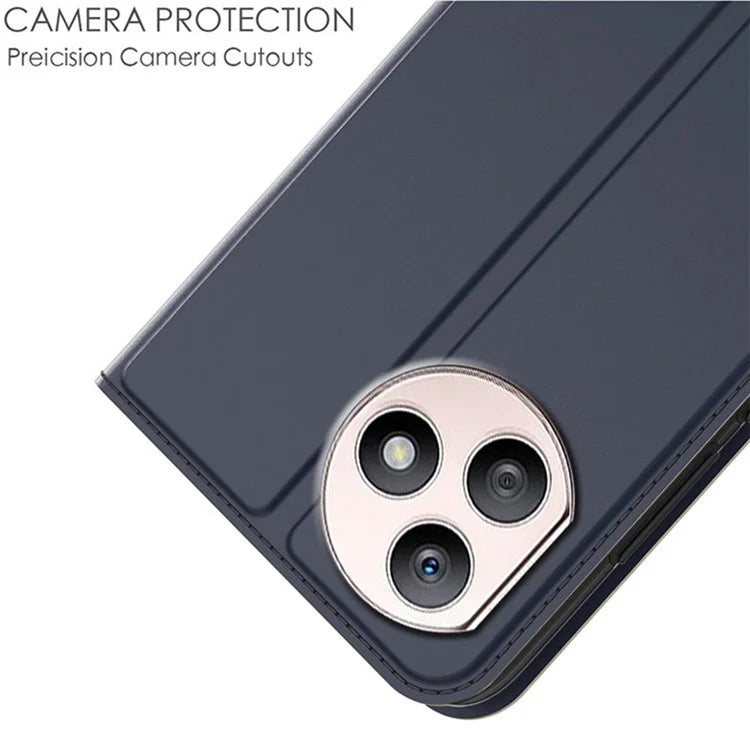 For Honor X50i+ 5G Card Holder PU Leather Case Anti-Scratch Phone Shell