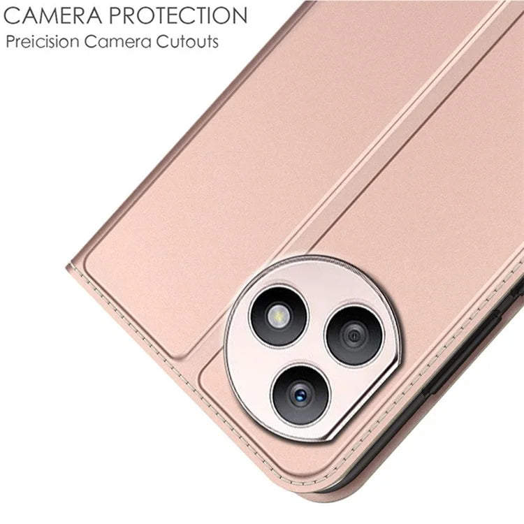 For Honor X50i+ 5G Card Holder PU Leather Case Anti-Scratch Phone Shell