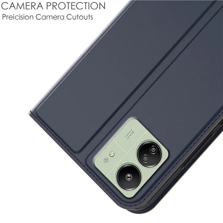 For Xiaomi Redmi 13C 4G / Poco C65 4G Case Card Holder PU Leather Magnetic Phone Cover