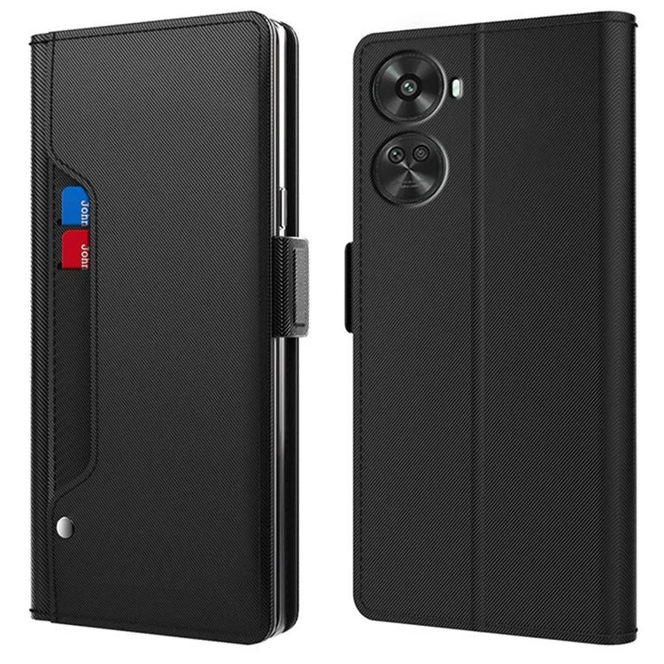 For Huawei nova 11 SE Cases Mirror Stand PU Leather Phone Cover