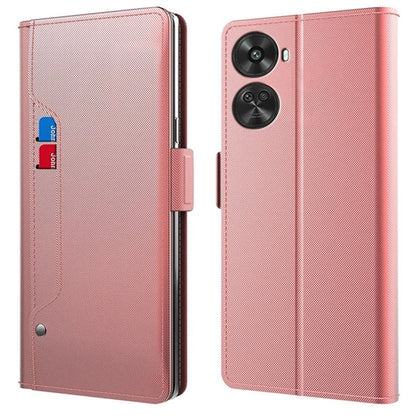 For Huawei nova 11 SE Cases Mirror Stand PU Leather Phone Cover