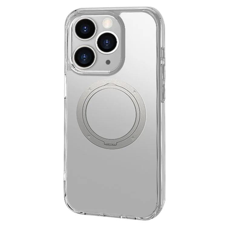 X-LEVEL For iPhone 15 Pro Max Magnetic Phone Case Ring Holder Kickstand
