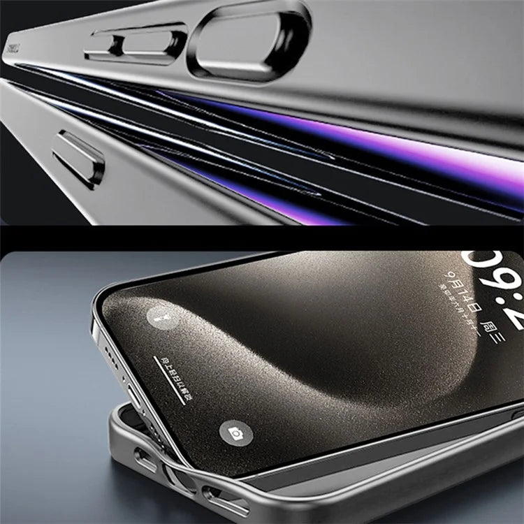 X-LEVEL For iPhone 15 Pro Max Magnetic Phone Case Ring Holder Kickstand