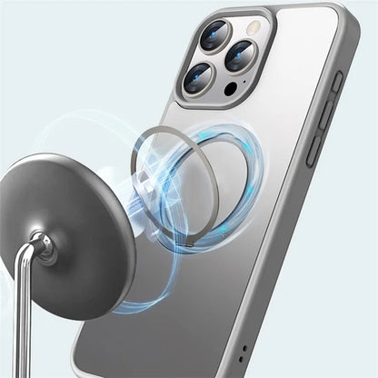X-LEVEL For iPhone 15 Pro Max Magnetic Phone Case Ring Holder Kickstand