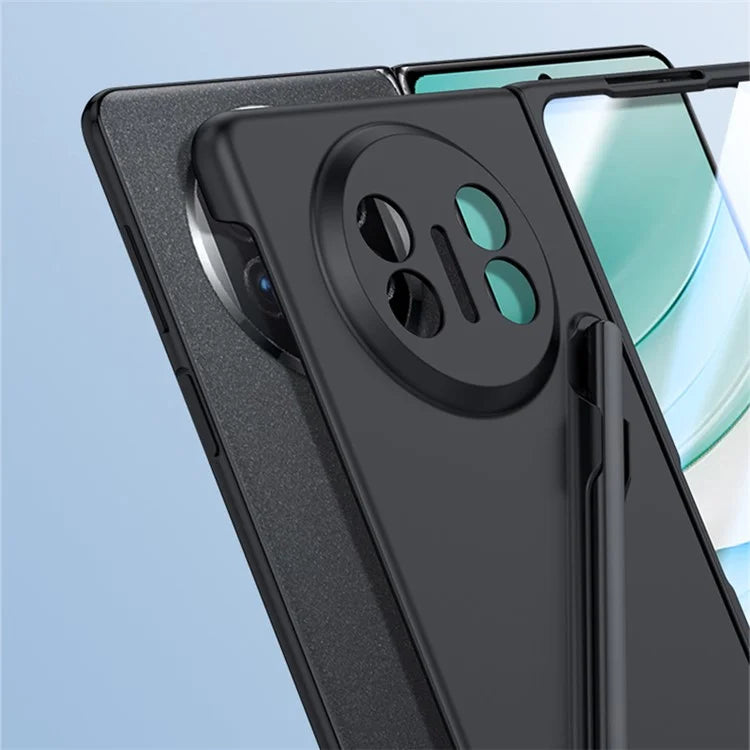 For Huawei Mate X5 Case Hard PC Phone Cover with Tempered Glass Film / Stylus Pen
