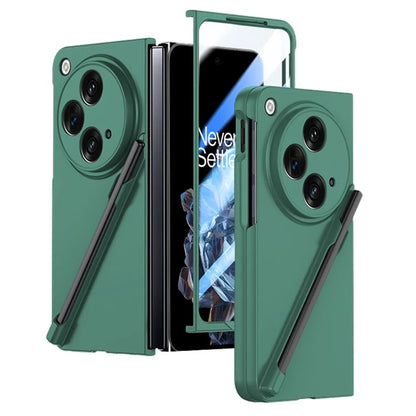 For Oppo Find N3 5G Phone Case with Tempered Glass Film / Stylus Pen Skin Touch Feel