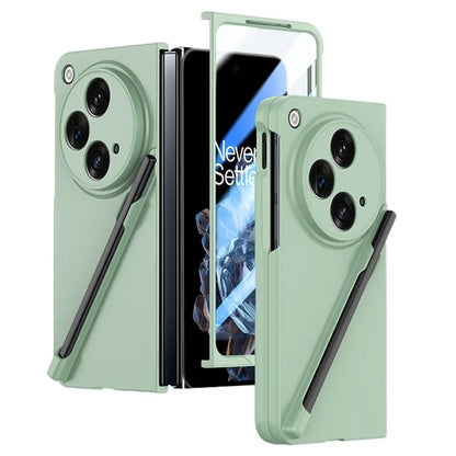 For Oppo Find N3 5G Phone Case with Tempered Glass Film / Stylus Pen Skin Touch Feel