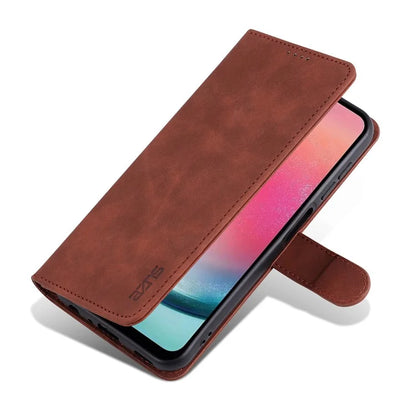 AZNS For Samsung Galaxy A35 5G Leather Phone Case Wallet Flip Phone Cover