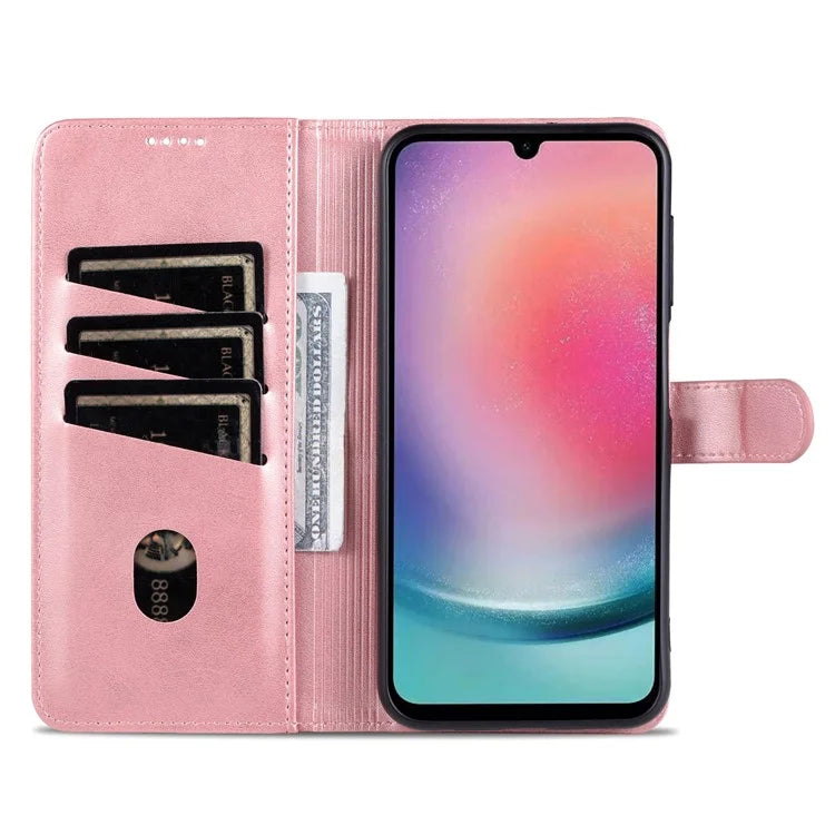 AZNS For Samsung Galaxy A35 5G Leather Phone Case Wallet Flip Phone Cover