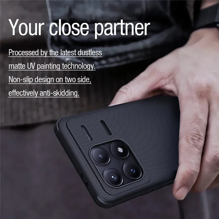 NILLKIN Frosted Shield Pro for Xiaomi Redmi K70 5G / K70 Pro 5G Phone Case Drop Protection Magnetic Cover