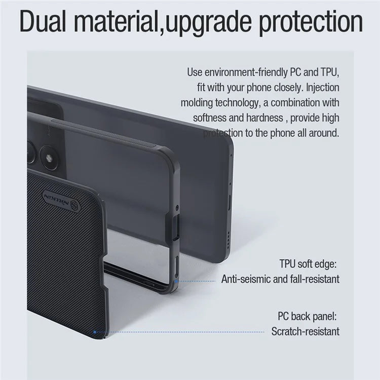 NILLKIN Frosted Shield Pro for Xiaomi Redmi K70 5G / K70 Pro 5G Phone Case Drop Protection Magnetic Cover