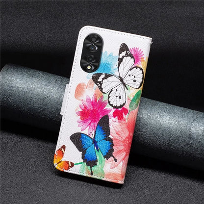 For TCL 40 NxtPaper Case Wallet Stand Pattern Printing PU Leather Flip Cover