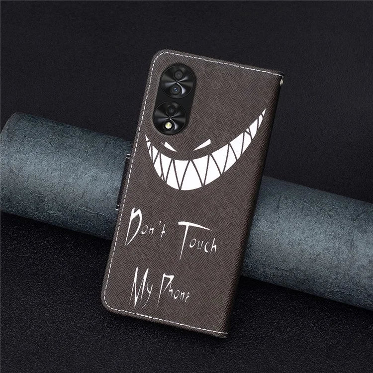 For TCL 40 NxtPaper Case Wallet Stand Pattern Printing PU Leather Flip Cover