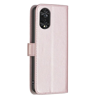 BINFEN COLOR BF17 For TCL 40 NxtPaper PU Leather Case Imprint Phone Cover Wallet Stand