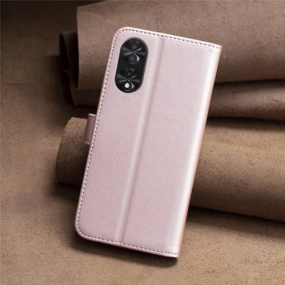 BINFEN COLOR BF17 For TCL 40 NxtPaper PU Leather Case Imprint Phone Cover Wallet Stand