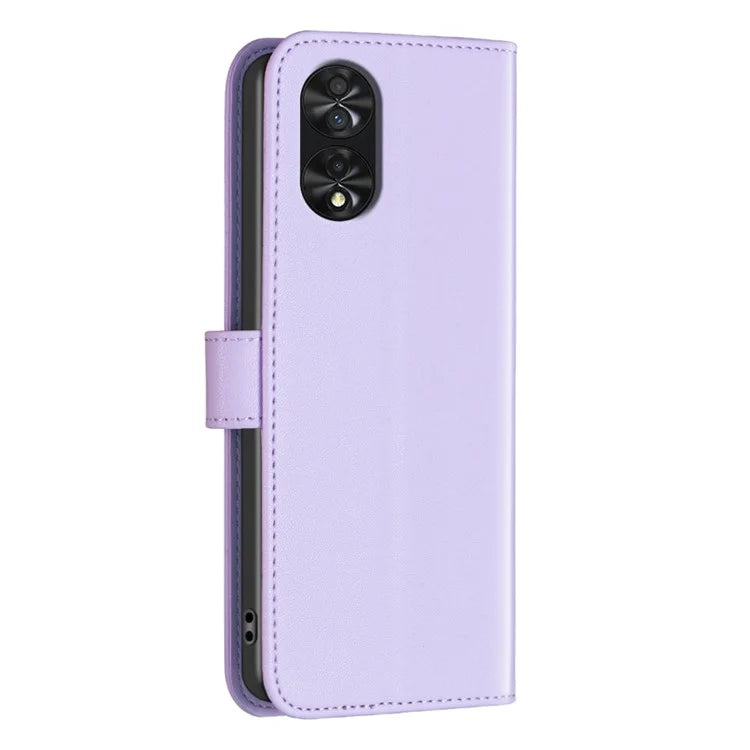BINFEN COLOR BF17 For TCL 40 NxtPaper PU Leather Case Imprint Phone Cover Wallet Stand
