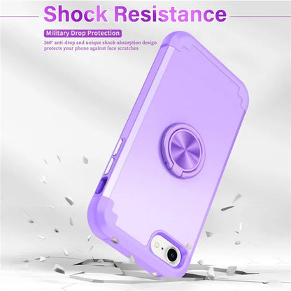 For iPhone 7  /  8  /  SE (2020)  /  (2022) Back Cover with Kickstand PC+TPU Phone Protector Case
