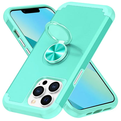 For iPhone 13 Pro Kickstand Case Anti-shock PC+TPU Phone Back Cover Protector