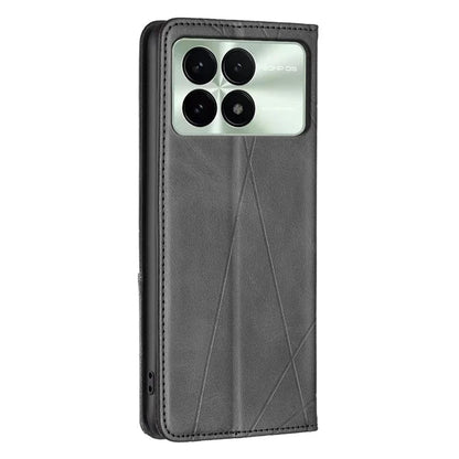 For Xiaomi Redmi K70E 5G / Poco X6 Pro 5G Case with Card Holder PU Leather Stand Cover Protector