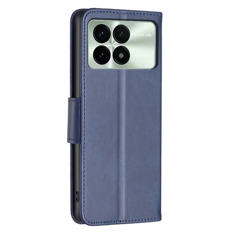 For Xiaomi Redmi K70E 5G / Poco X6 Pro 5G Textured Wallet Phone Case PU Leather Stand Cover