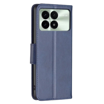 For Xiaomi Redmi K70E 5G / Poco X6 Pro 5G Textured Wallet Phone Case PU Leather Stand Cover