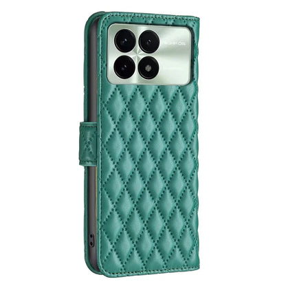 BINFEN COLOR BF Style-14 For Xiaomi Redmi K70E 5G / Poco X6 Pro 5G Wallet Case PU Leather Folio Cover Stand