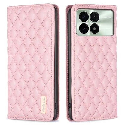 BINFEN COLOR BF Style-16 For Xiaomi Redmi K70 5G  /  K70 Pro 5G Case with Card Holder Leather Stand Cover