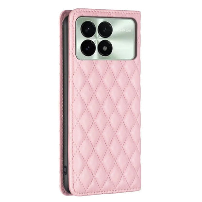 BINFEN COLOR BF Style-16 For Xiaomi Redmi K70 5G  /  K70 Pro 5G Case with Card Holder Leather Stand Cover