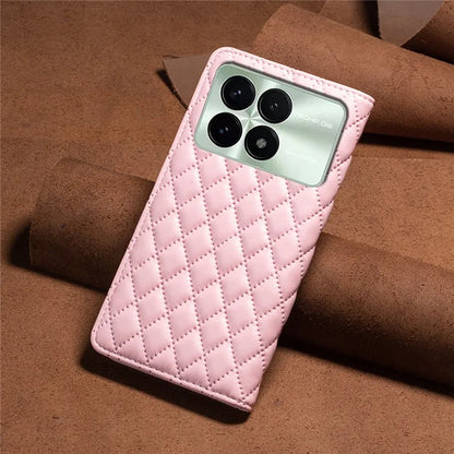 BINFEN COLOR BF Style-16 For Xiaomi Redmi K70 5G  /  K70 Pro 5G Case with Card Holder Leather Stand Cover