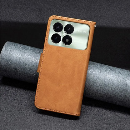 For Xiaomi Redmi K70 5G K70 Pro 5G Case Skin-Touch PU Leather Wallet Stand Flip Cover
